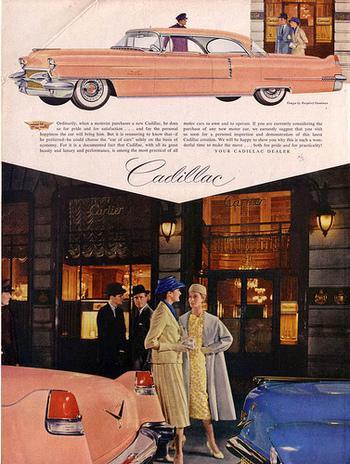 Car in Publicity -  Vintage