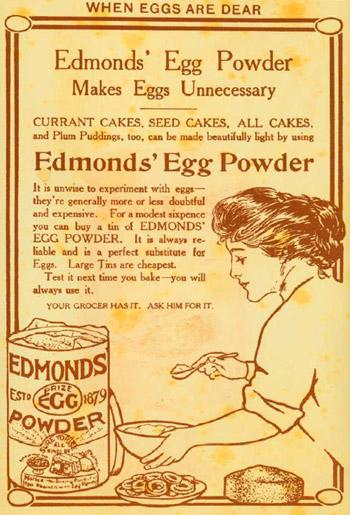 egg powder ad