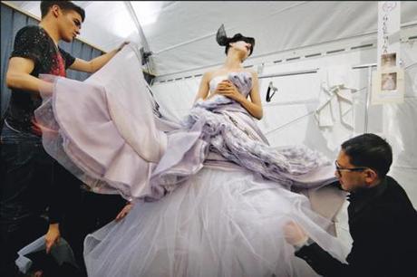 2 days to go, Behind the scenes at Dior S/S 2011
