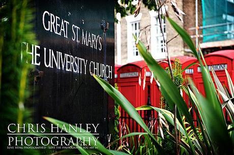 Geoff and Steph were married at Great St Mary's Church