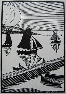 With the grain: the woodcuts of René Quillivic