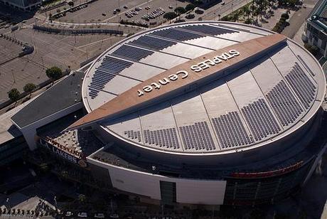 Los Angeles’ Staples Center Rooftop Solar Array