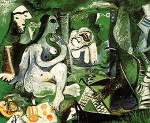 Le Dejeuner sur L'herbe -Pablo Picasso