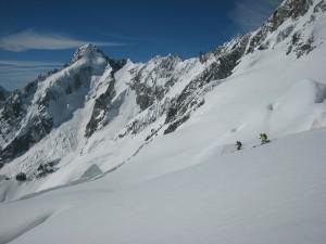 glacier skiing Chamonix