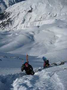 Boot packing towards Point des Berons