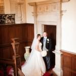 Wedding of Derek Roswell and Daniela Cormano at Rushton Hall by photographer Sarah Vivienne
