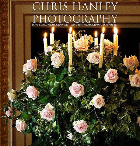 Candelabra with exquisite pink roses - opulent and stunning