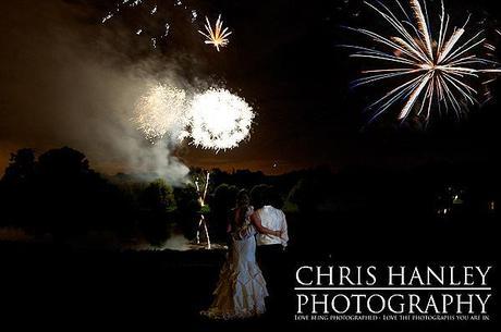 And the grand finale for the wedding day is a spectacular firework display