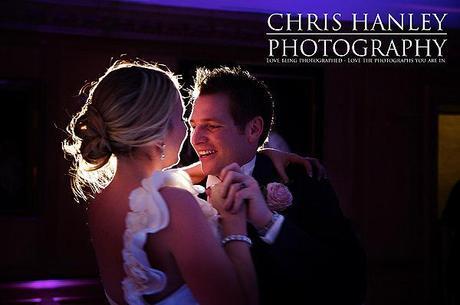 Love is in the air... I love this photo with the light from behind Amy and Charlie, and that lovely ruffled strap of Amy's wedding dress... but Charlie's smile says it all I think