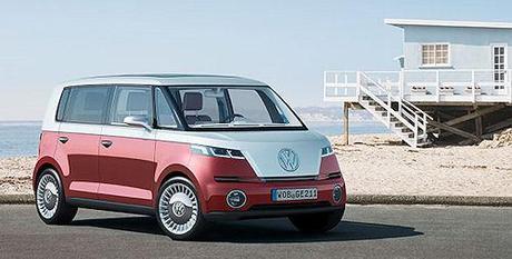 Volkswagen Unveils New Version Of Microbus Volkswagen Unveils New Version Of Microbus