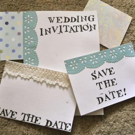 Homemade Invitations and RSVPs