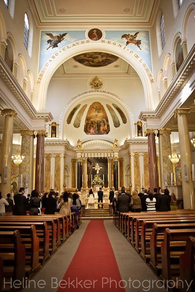 A beautiful wedding venue - St Peter's Italian Church