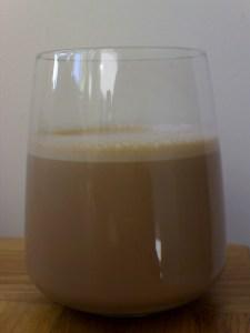 Three Hot Drinks in a Single Cup / Tea-Coffee-Chocolate Shake