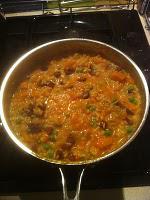 Chorizo and Squash Risotto