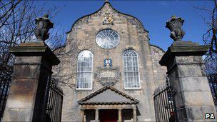 the Canongate Kirk in Edinburgh