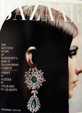 harper's bazaar december 1962 cover