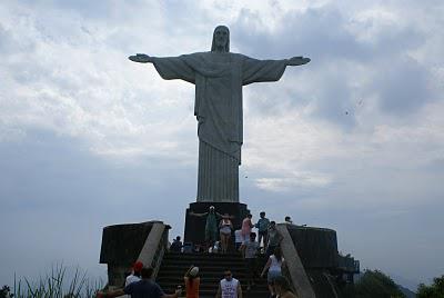 The statue of Cristo Redentor - Christ the Redeemer - in Rio de Janeiro