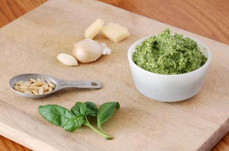 Quick and Easy Basil Pesto