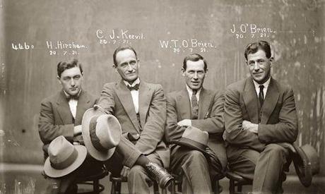 Portraits Of Criminals From Australia 1920