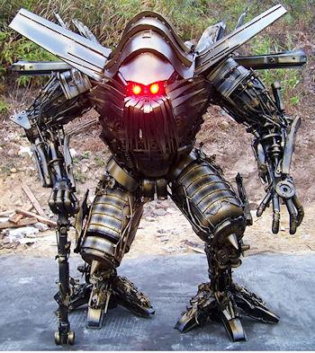 Chinese Transformers Fan Builds His Own Army Of Robots