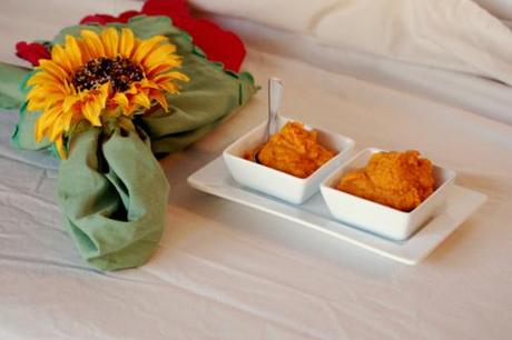 A few more pictures of the spiced carrot dip I made earlier this...