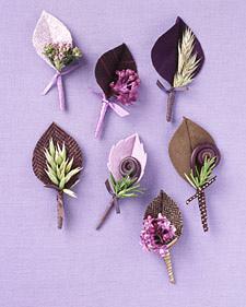 Boutonniere's Galore