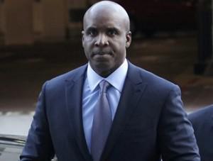 Barry Bonds in a suit for perjury trial