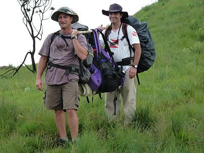 Vaalribbokkop Cave and Zulu Cave - A 3 day hike in the Monk's Cowl area - January 2011