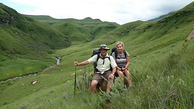 Vaalribbokkop Cave and Zulu Cave - A 3 day hike in the Monk's Cowl area - January 2011