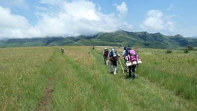 Vaalribbokkop Cave and Zulu Cave - A 3 day hike in the Monk's Cowl area - January 2011