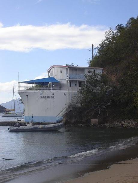 Bateau des Iles - A House made from a Ship at Bourg des Saintes, Iles des Saintes