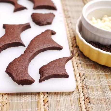 Sleek, glossy Chocolate Cookies