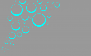 simple desktops wallpaper bubbles grey blue