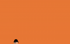 simple desktops wallpaper clockwork orange