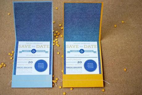 wedding stationery project on The Knotty Bride