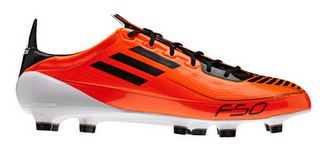 Adidas F50 Adizero Synthetic Warning/Black/White Preview