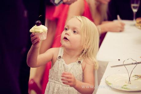 Yummy wedding cupcakes! And with the reverence they deserve!