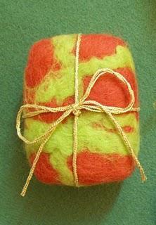 Felted Soap – organic Greek olive soap – Custom Made