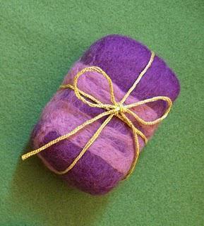 Felted Soap – organic Greek olive soap – Custom Made