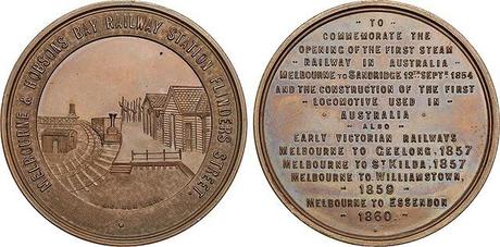 Commemorative Medallion: Flinders Street Station