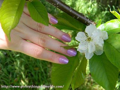 Spring Nail Polish; Lilac,Pastel shade - Chanel Lilac Sky