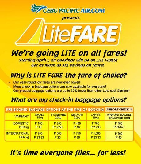 cebu pacific baggage rules and regulations