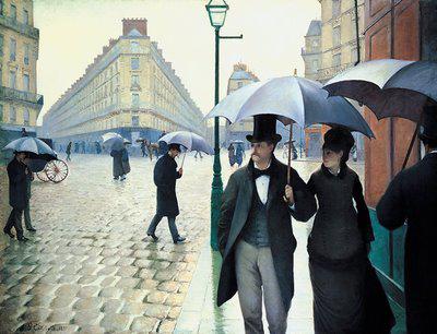 Under Caillebotte's Umbrella