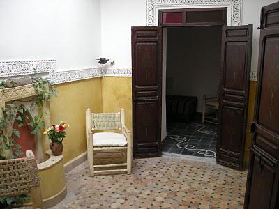 Courtyard/Dining Room from Above