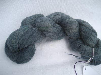 Handspun hand-dyed yarn - indigo  SOLD