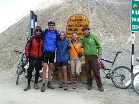 The Khardung-la Clamber (5600m so they say!)