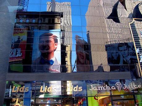 big apple reflections