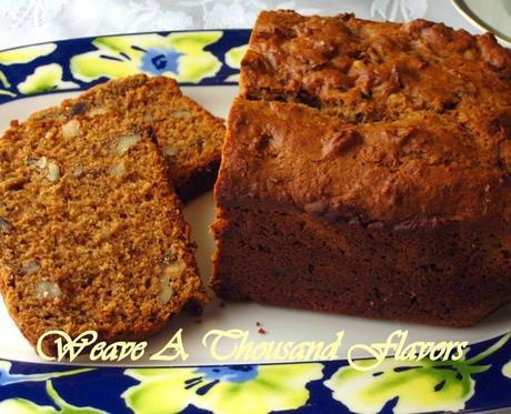 English Breakfast Tea, Date & Walnut Cake