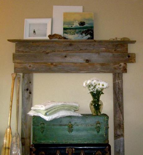 DIY Faux Fireplaces