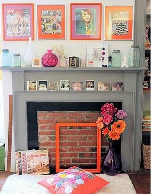 DIY Faux Fireplaces